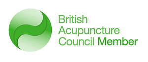 Contact Me. British Acupuncture membership logo